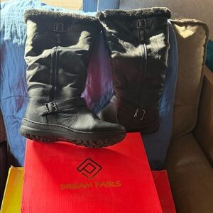 Dream Pairs Black Tall Boots